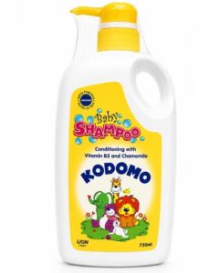 Kodomo Baby Conditioning Shampoo with Vitamin B5 & Chamomile, 750ml