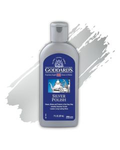 Goddard’s Silver Polish 207ml – Silver Cleaner and Polish for Silverware, Cutlery, Jewellery, Serving Pieces & Household Silver, Removes Tarnish, Cleans, Shines and Protects
