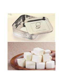 champriti Square paneer Maker Mould Stainless Steel 500 ml Square Shape