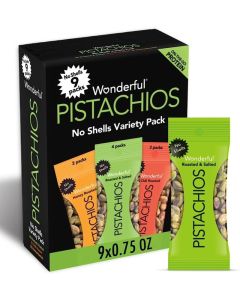 Wonderful Pistachios No Shells Variety Pack
