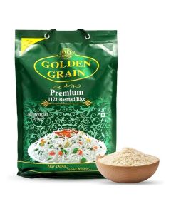 Golden Grain Premium 1121 Basmati Rice – 5 kg