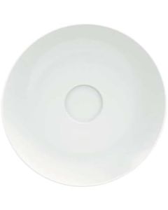 Maria Augusta Ho Coffee Sauce - White Round Plate