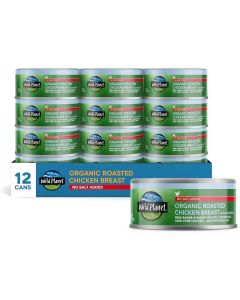 Wild Planet Organic Roasted Chicken Breast - Pack of 12