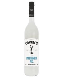 Owen’s Craft Mixers Sparkling Margarita, 1 Pack / Handcrafted in USA / Premium Ingredients / Vegan & Gluten-Free Soda Mocktail & Cocktail Mixer