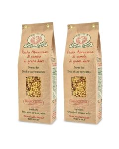 Rustichella dAbruzzo Durum Wheat Fregola Sarda Pasta 176 Ounce Pack of 2