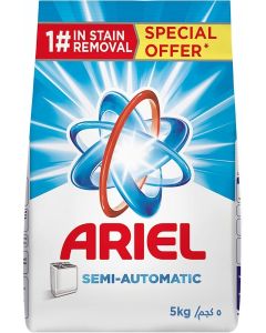 Ariel Powder Laundry Detergent, Original Scent, 5 kg