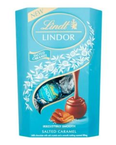 Lindt Lindor Salted Caramel Chocolate Cornet, 200g
