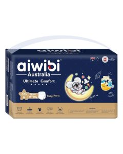 Night Plus Baby Diaper Pants Size 6 XXL 15-21kg, Extra Absorbent Overnight Pull Up Nappies with Leak Protection-36 Pcs