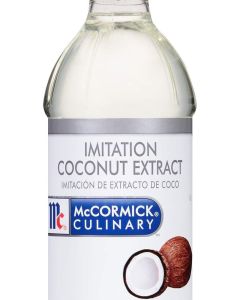 McCormick Culinary Imitation Coconut Extract, 16 Fl Oz (473ml) - Gluten Free and Vegan