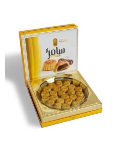Samra Ajweh Traditional Date-Filled Cookies Premium Gift Box 600Gm
