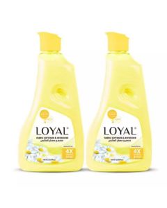 Loyal Aroma De Sa Fabric Softener & Freshener With 4X Freshness up to 37 Loads- 2X750ml