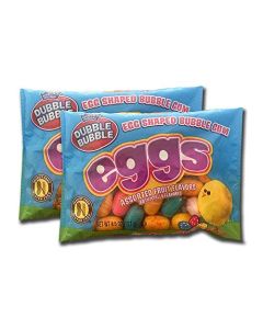 Dubble Bubble Easter Bubble Gum Eggs 45 Ounces 2 Pack 9 Ounces total