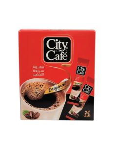 City Cafe Black Instant Coffee 24X2G