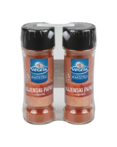 Vegeta Natur Ground Cayenne Pepper 38g – 100% Natural Spice ( Pack of 2)