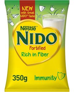 Nido Fortified Milk Powder Rich in Fiber - 350g