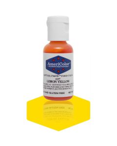 Americolor Soft Gel Paste Food Color 75Ounce Lemon Yellow