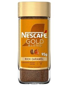 Nescafe Gold Blend Rich Caramel Instant Coffee 95grams
