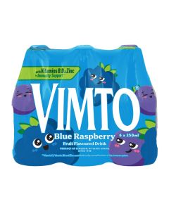 Blue Raspberry with Immunity Support Fruit Cordial Syrup Bottles